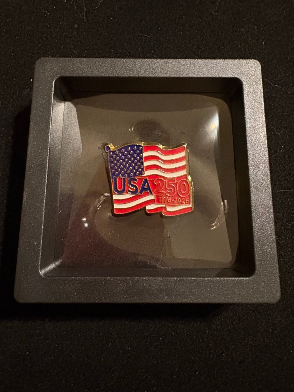 USA 250 Flag Pin 1776-2026 American Flag Commemorative Brooch